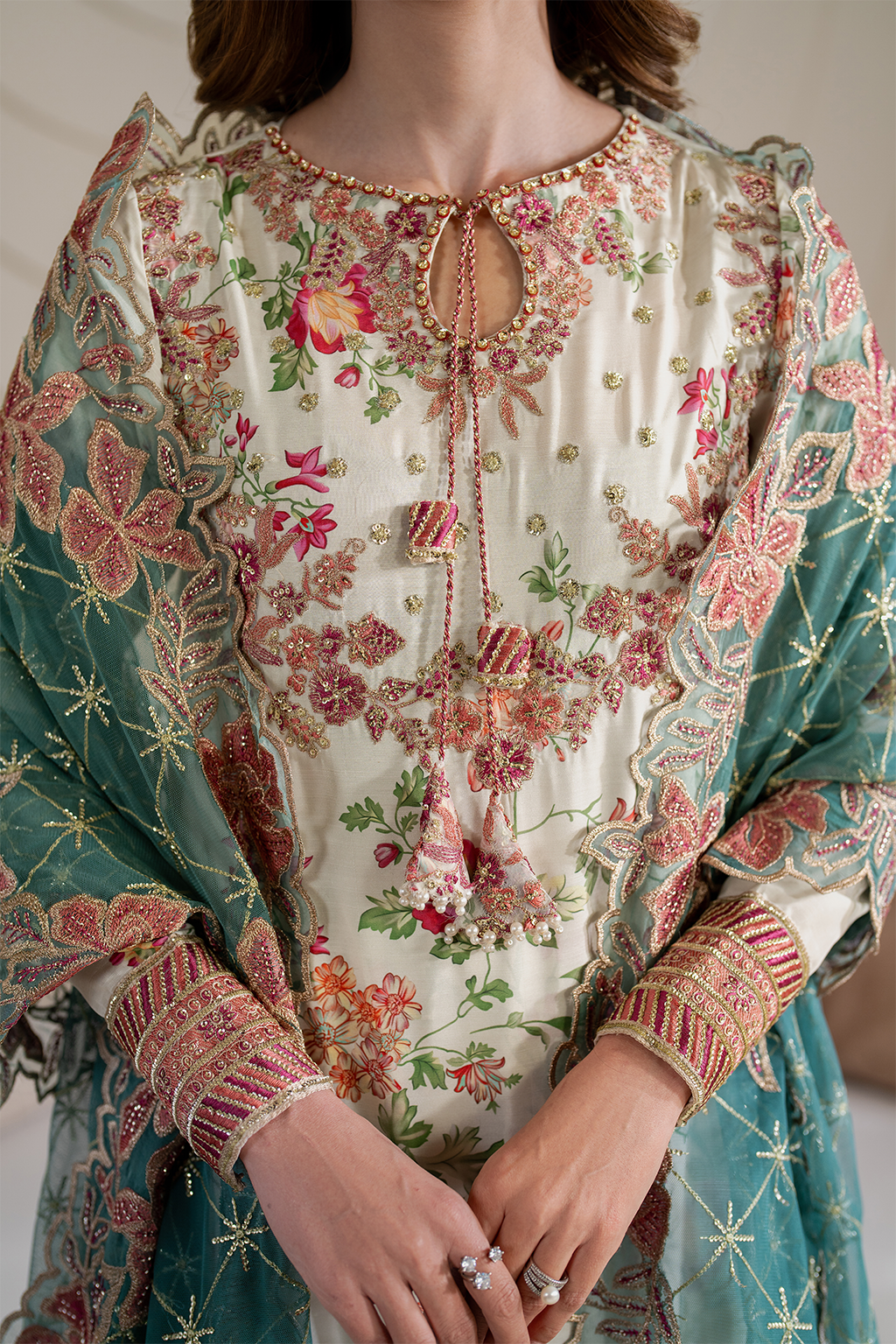 Iznik Luxury Silk With Patches