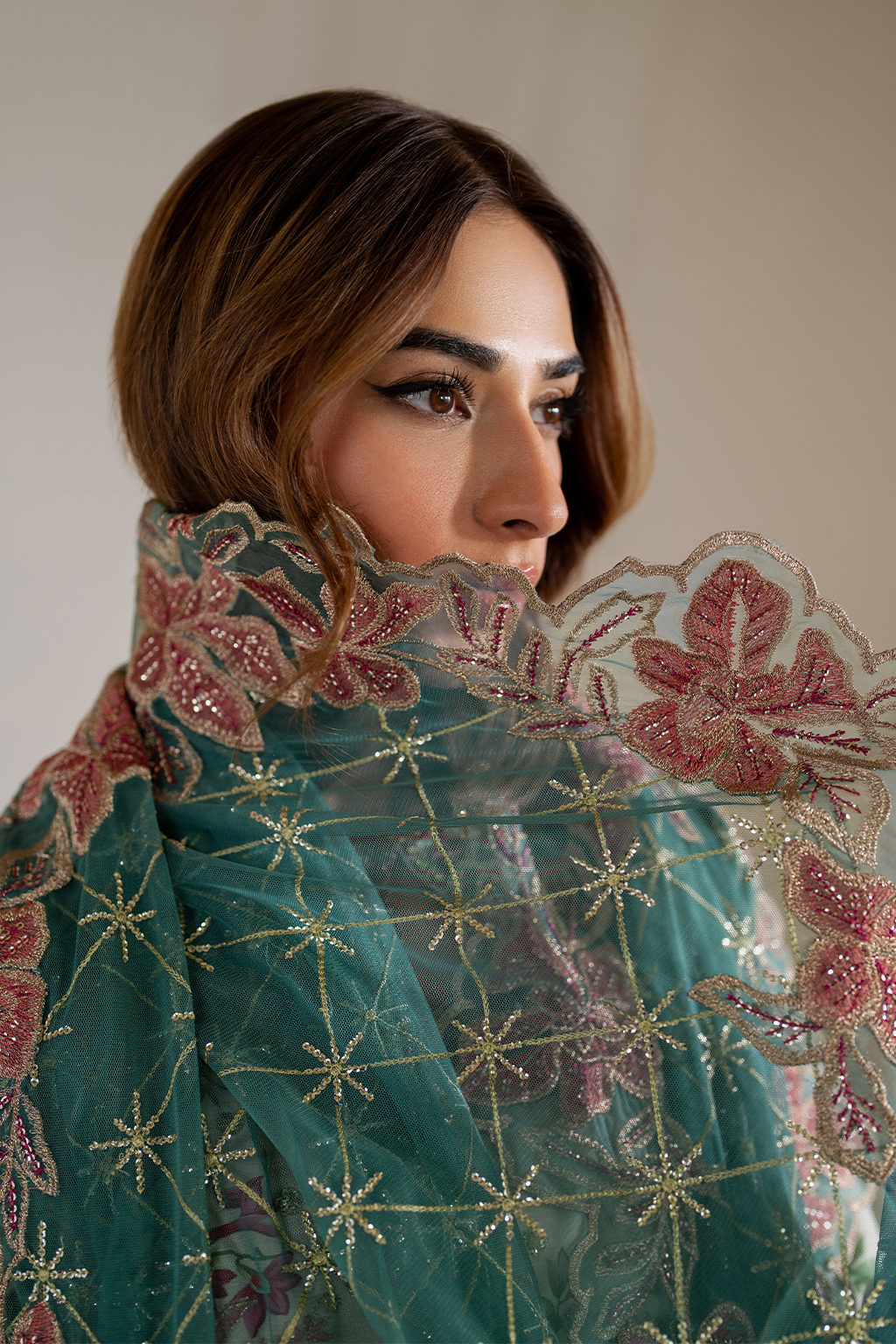Iznik Luxury Silk With Patches