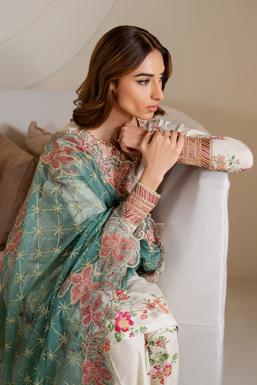 Iznik Luxury Silk With Patches